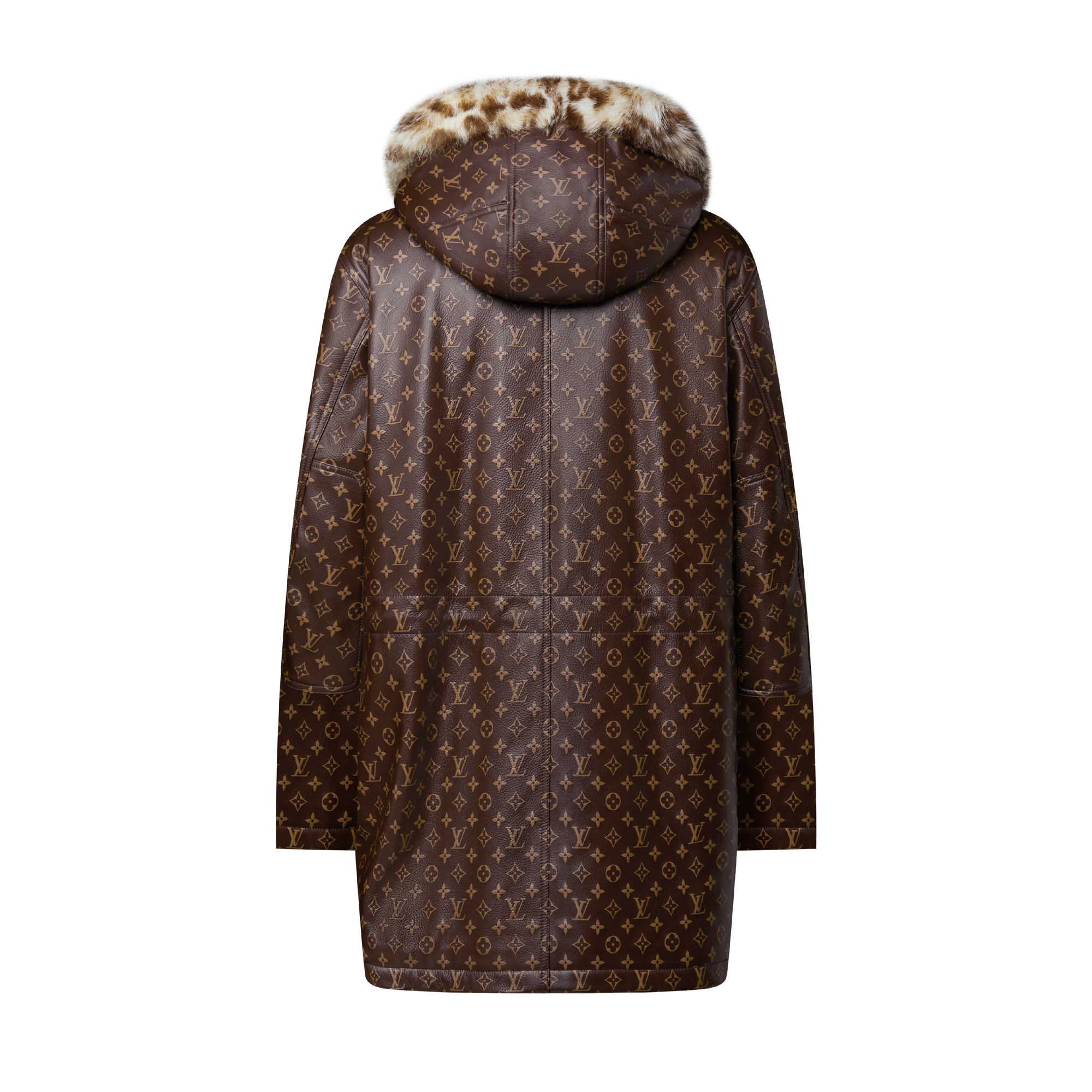 Monogram Leather Parka - Ready to Wear | LOUIS VUITTON